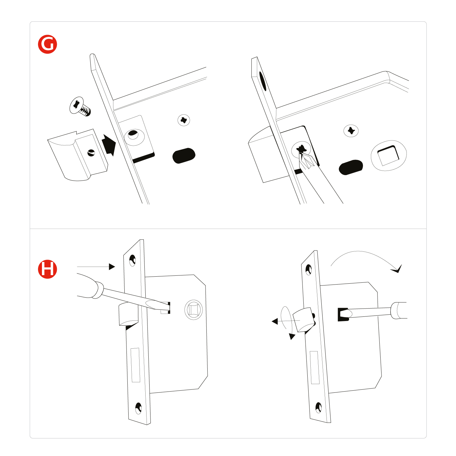 How to reverse a sashbolt