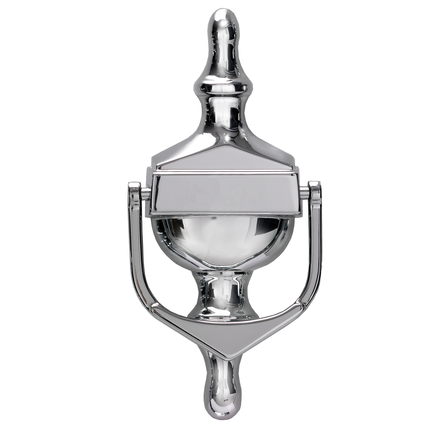 Large Nu Victorian Urn Door Knocker Without Spyhole (Face Fix)