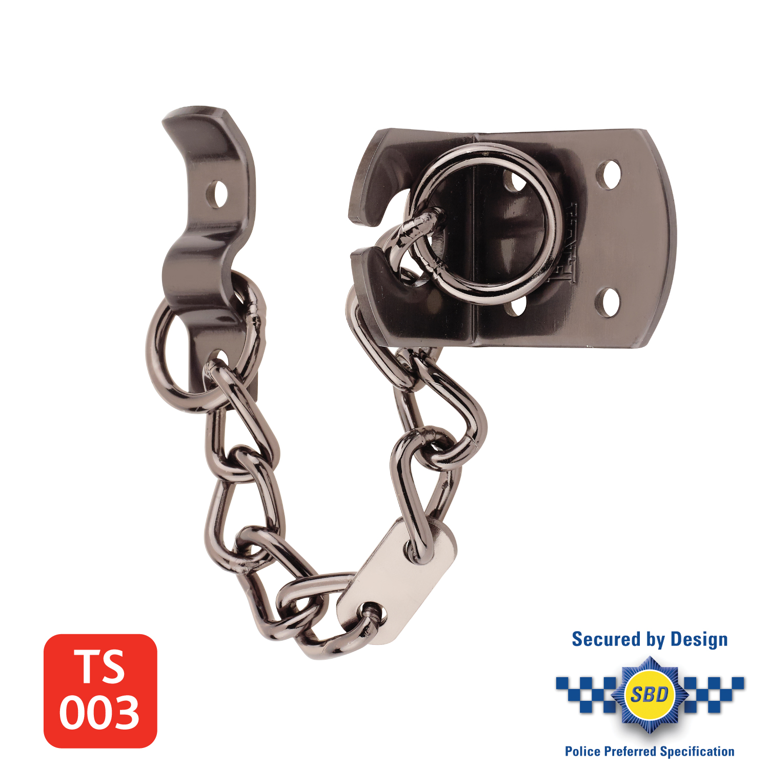 Heavy Duty TS003 PVCu/Timber Door Chain